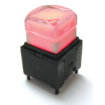 LP11 Series Illuminated, Square Pushbutton Switch