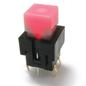 LP15 Series Square, Illuminated Pushbutton Switch