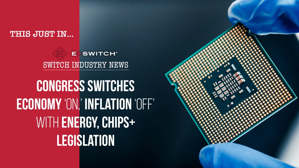 Congress Switches Economy On Inflation Off With Chips Energy Legislation