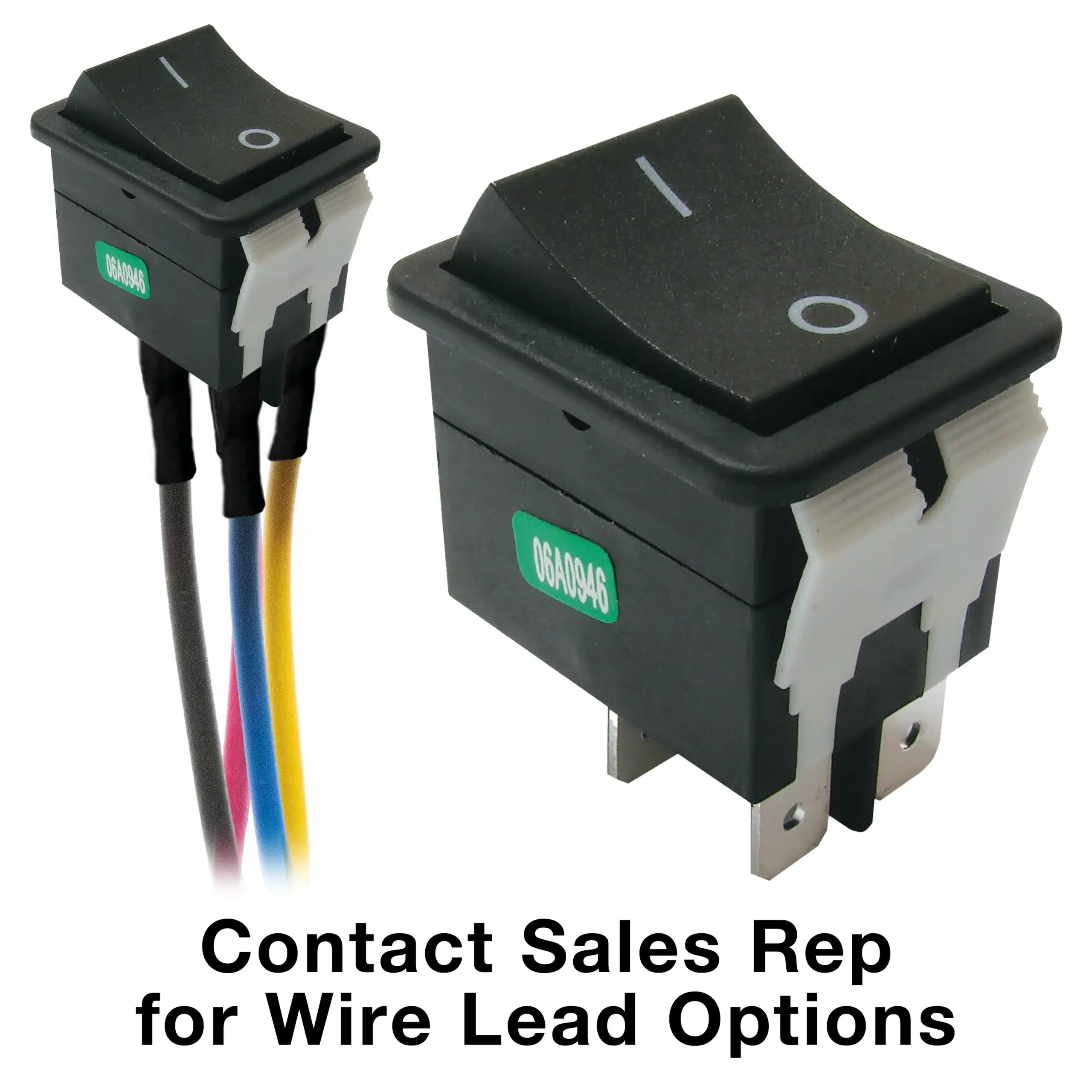 WB2 Series Sealed, Power Rocker Switch