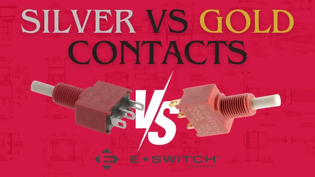 Silver Vs Gold Contacts On A Switch