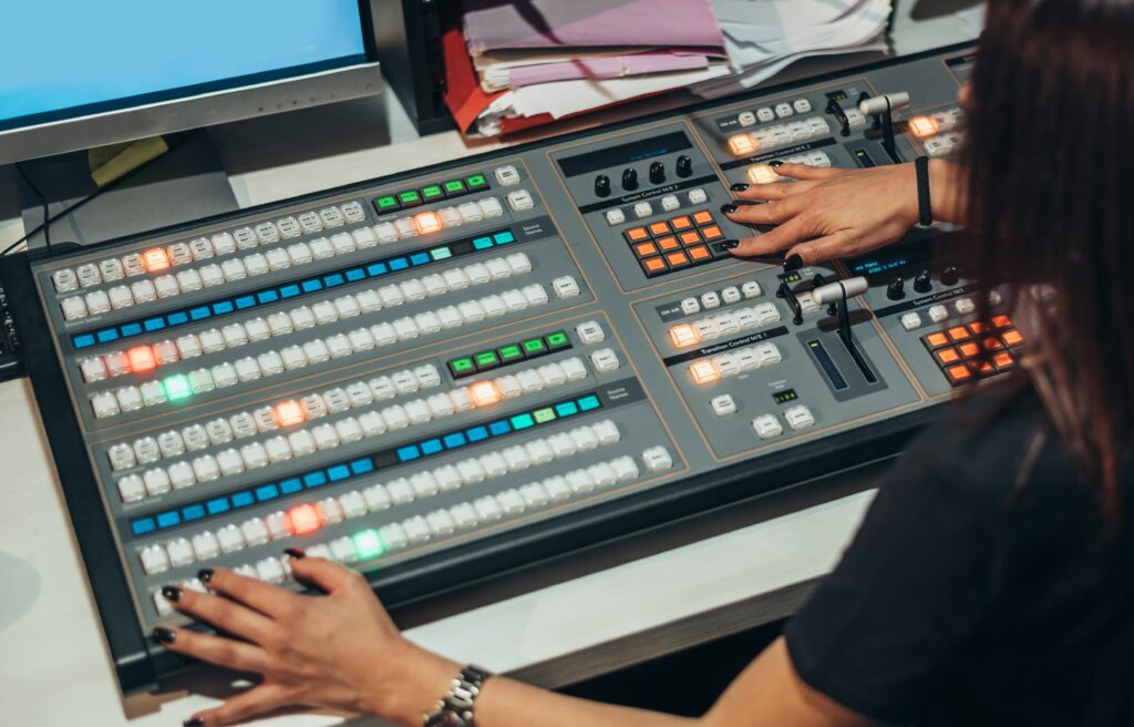 Painel seletor de canais