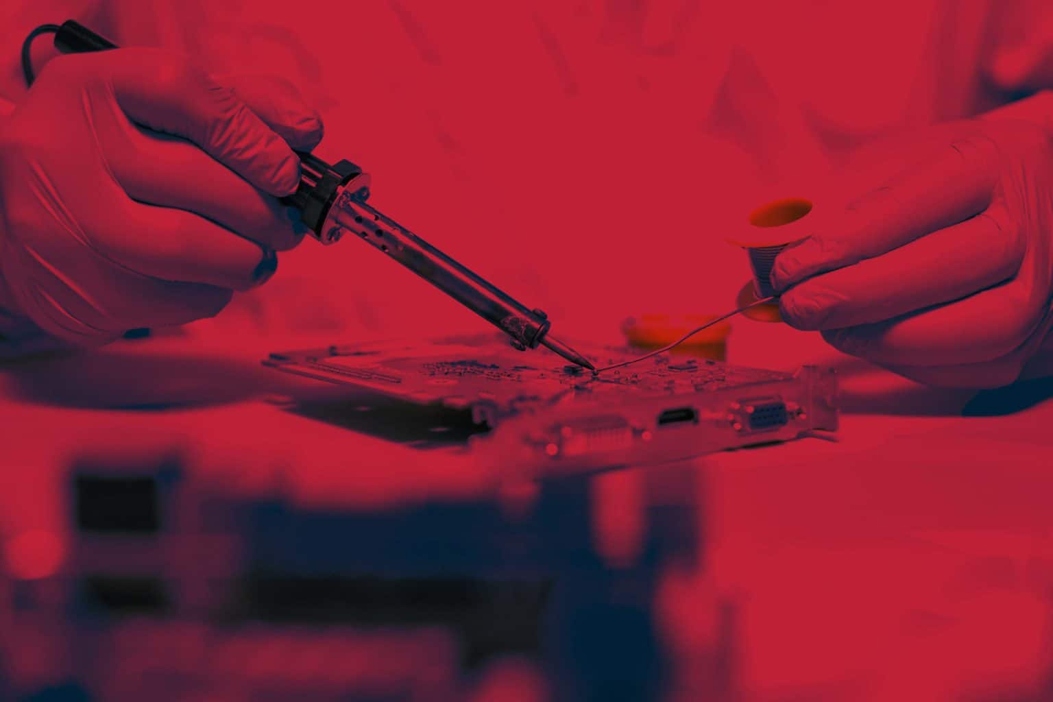 soldering background