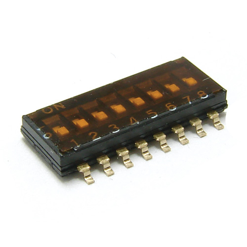KAN Series Low Profile, Half Pitch DIP Switch