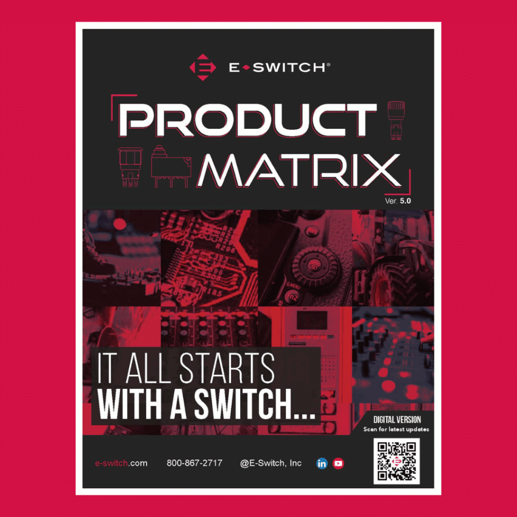 2025 E-Switch Catalog Product Matrix