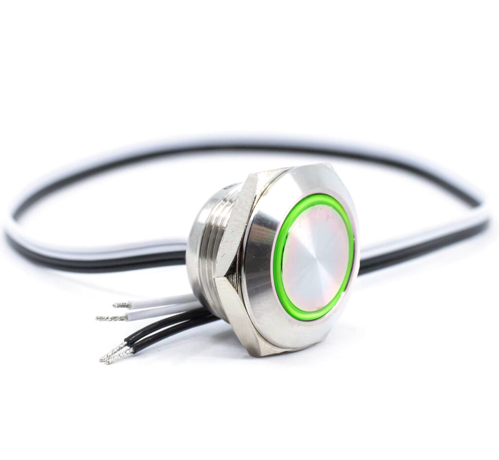 PVT4 Series Illuminated, Tactile Response Anti-Vandal Switch