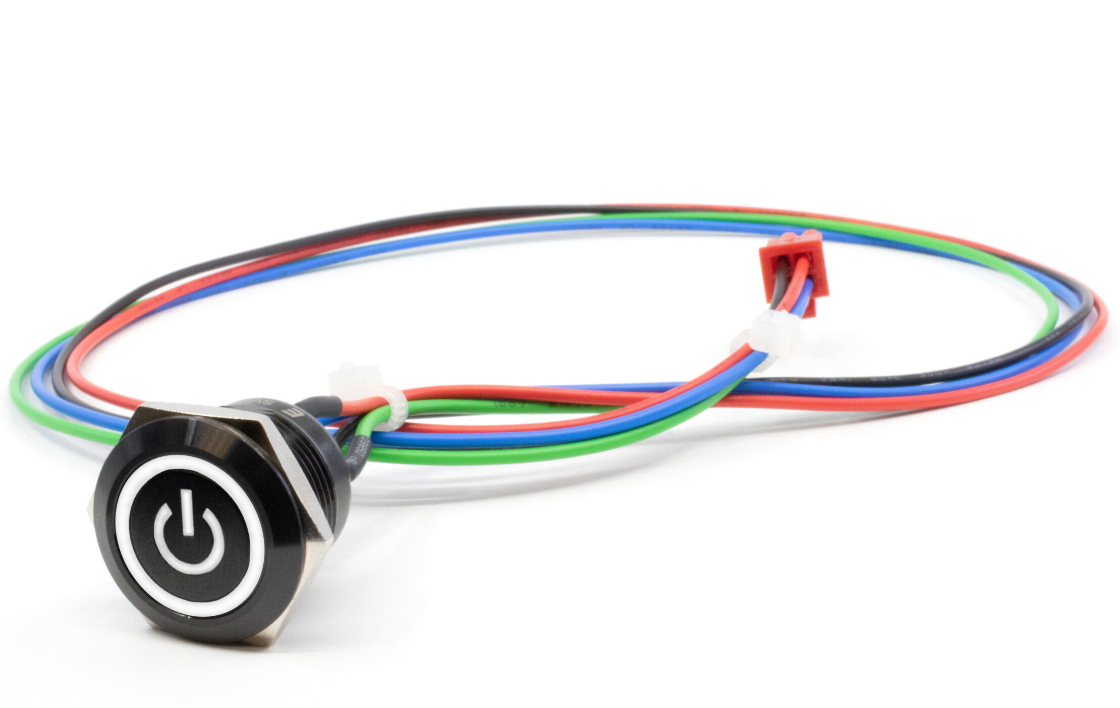 SV4 Series Illuminated, Short Body Anti-Vandal Switch - E-Switch