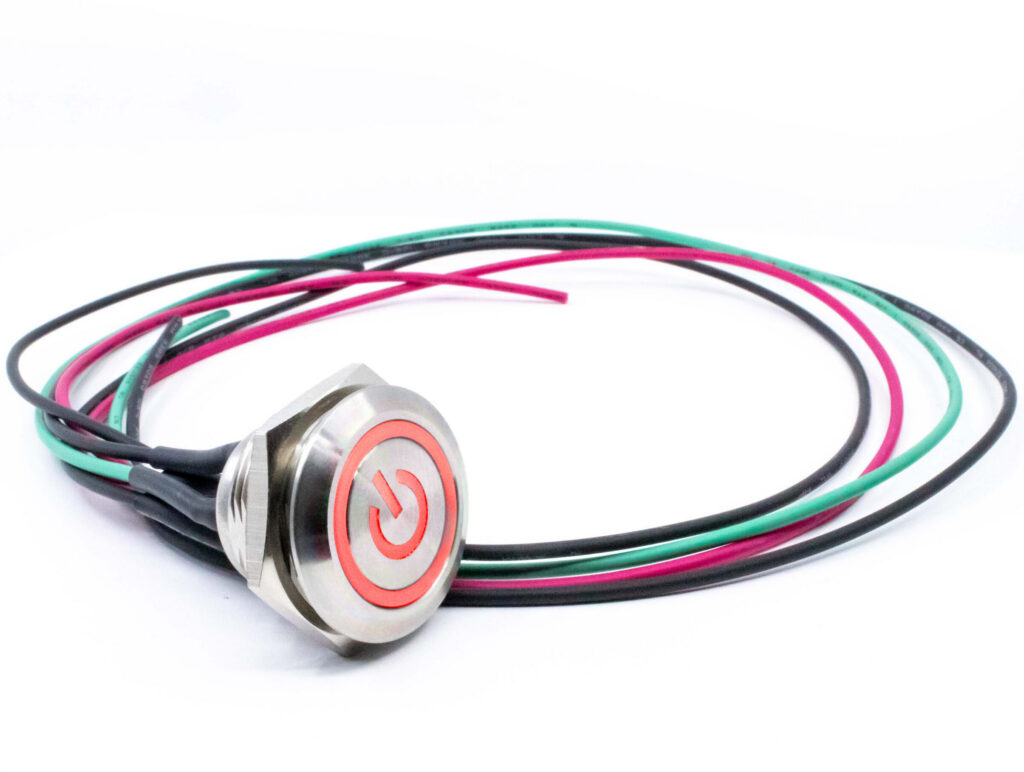 SV4 Series Illuminated, Short Body Anti-Vandal Switch