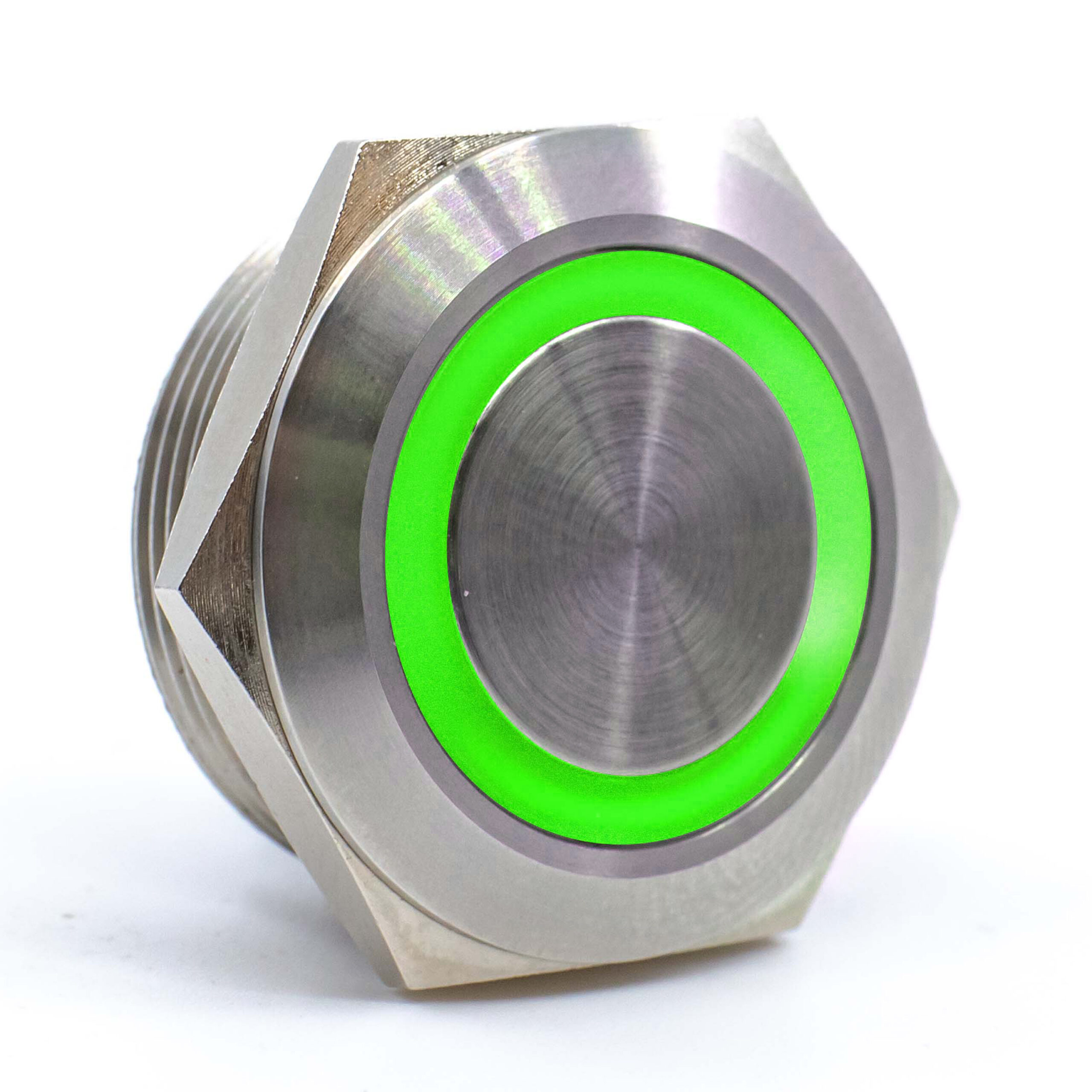 SV8 Series Illuminated, Short Body Anti-Vandal Switch - E-Switch