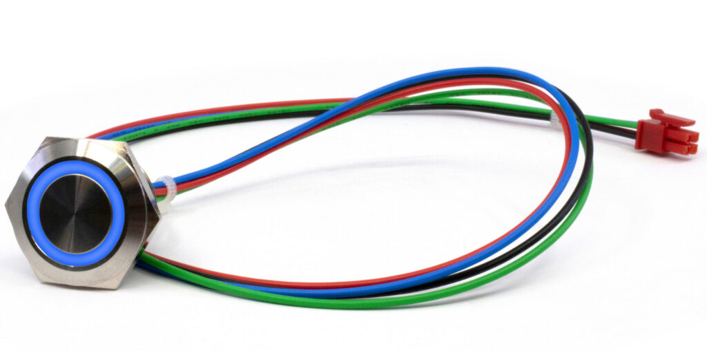 SV8 Series Illuminated, Short Body Anti-Vandal Switch