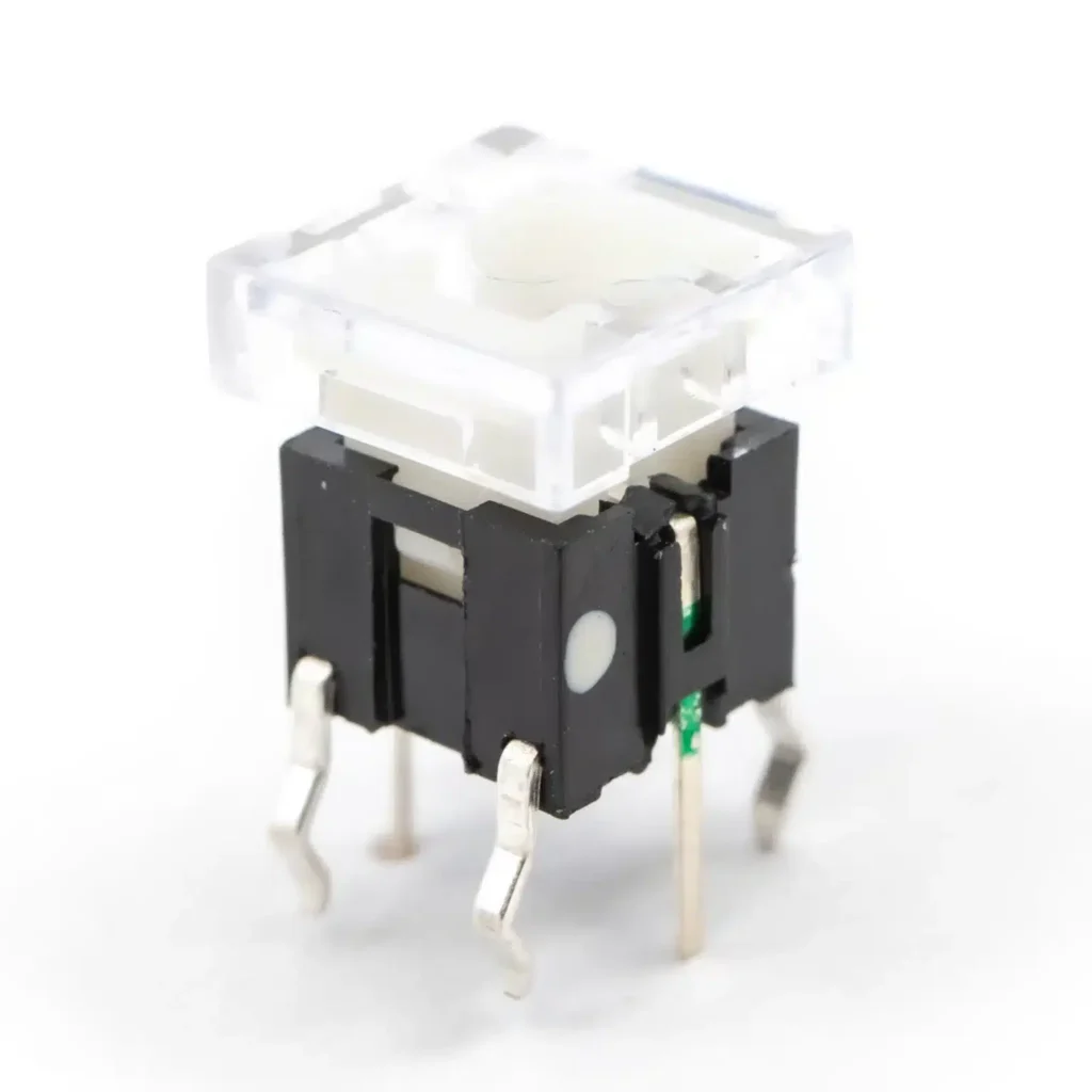 TL1240 Series Illuminated, Through Hole Tactile Switch