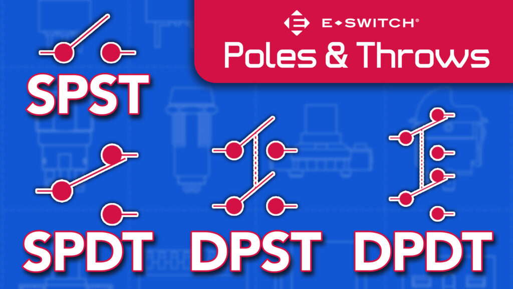 Poles & Throws Explained – SPST vs. SPDT vs. DPST vs. DPDT Switches! Featured Image