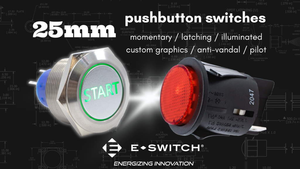 Panel Mount Focus: 25MM Pushbutton Switch Options Featured Image